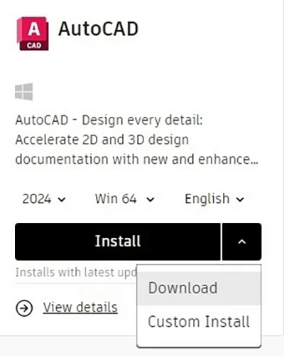 Downloadmethode selecteren