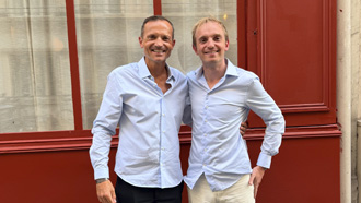 Philippe Faucoeur (Directeur Général, RMR Systems) et Anders Ive (Directeur M&A, NTI Group)